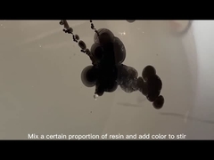 TDS سریع خشک شدن عمیق ریز اپوکسی برای میز بالا میز رودخانه چوب میز