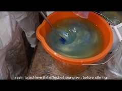 چوب شفاف ریخته گری رزین اپوکسی مقاومت در برابر حرارت رزین مقاوم در برابر UV Exotherm کم