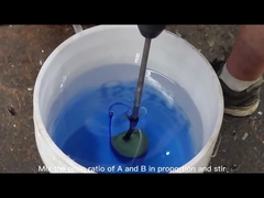 چوب دو جزء عمیق ریز اپوکسی 100٪ جامد فوق شفاف