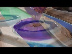 کریستال شفاف هنر رزین اپوکسی کیت صنایع دستی سخت کننده شفاف 5 سانتی متر