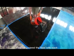 پوشش رزین اپوکسی بدون بوی سنگین 1 میلی متر متالیک دینامیک