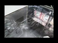 پوشش کفپوش اپوکسی فلزی درخشان با ظاهر عجیب