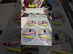 با رزین شفاف به یک رنگ درخشان برسید