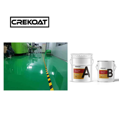 پوشش کف اپوکسی صنعتی با VOC پایین درجه 2 بسته بندی رنگ کف اپوکسی بدون درز