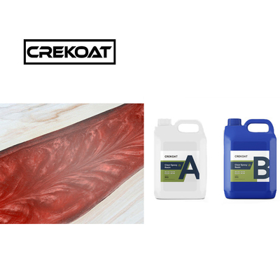 کریستال شفاف عمیق ریز اپوکسی رزین BPA رایگان 3D Casting Viscosity کم