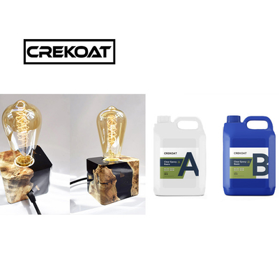 چوب شفاف ریخته گری رزین اپوکسی مقاومت در برابر حرارت رزین مقاوم در برابر UV Exotherm کم