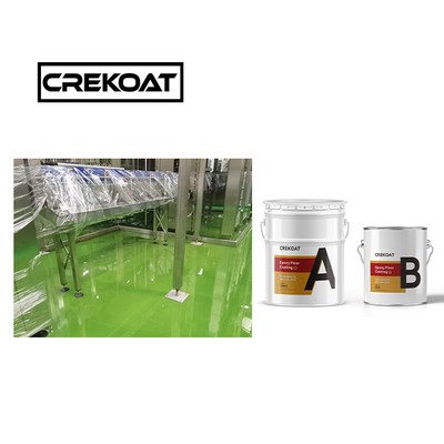 پوشش کف اپوکسی صنعتی با VOC پایین درجه 2 بسته بندی رنگ کف اپوکسی بدون درز