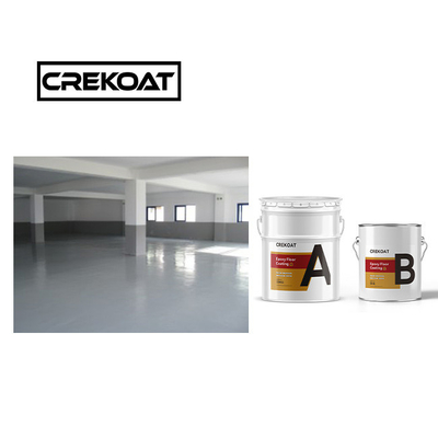 پوشش کف سخت PU Urethane ثبات UV انعطاف پذیر دو جزء مبتنی بر آب