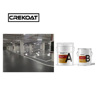پوشش کف سخت PU Urethane ثبات UV انعطاف پذیر دو جزء مبتنی بر آب
