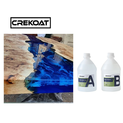 Ultra Clear 2/ 1 Deep Pour Epoxy Resin For River Tables مقاومت در برابر ضربه