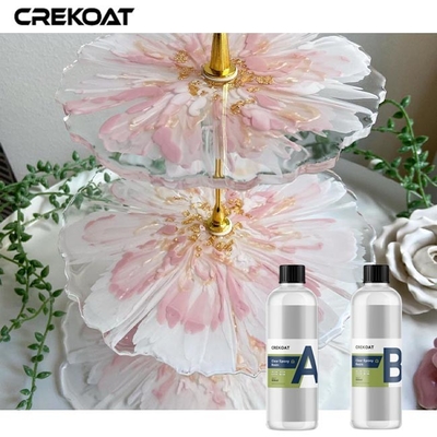 Ultra Glossy UV استیبل شفاف رزین اپوکسی ایجاد شیشه صاف مانند پایان