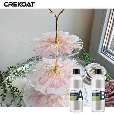Ultra Glossy UV استیبل شفاف رزین اپوکسی ایجاد شیشه صاف مانند پایان