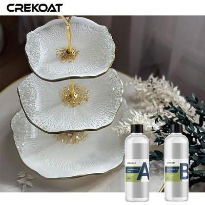 رزین ریخته گری فوق شفاف بدون VOC شیشه ای بی نقص مانند سطح را تولید می کند