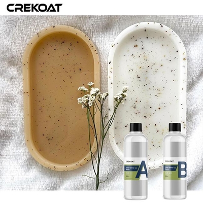 چوب هنر شفاف رزین اپوکسی لاستیکی پایین برای ساخت مبلمان
