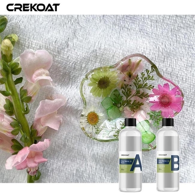 رنگ روشن Epoxy Resin UV Protection 1: 1 نسبت مخلوط کردن از طریق حجم