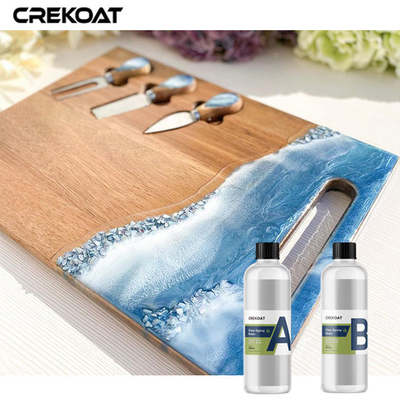 رنگ روشن Epoxy Resin UV Protection 1: 1 نسبت مخلوط کردن از طریق حجم
