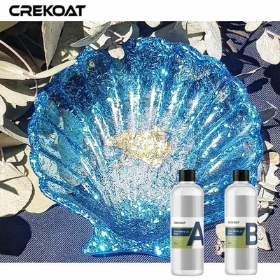 چسبندگی بالا ریخته عمیق شفاف رزین اپوکسی ریختن قالب های سیلیکونی میله ها میز میز میز