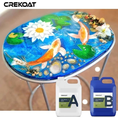 شیشه مایع Ultraclear Epoxy Resin Bar Tops تبدیل اشیاء به مقاومت گرما