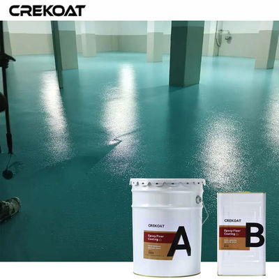 Industrial Epoxy Floor Coating Self Leveling Epoxy Flooring with 5:1 Mix Ratio 12 Months Shelf Life 20Kg/Bucket