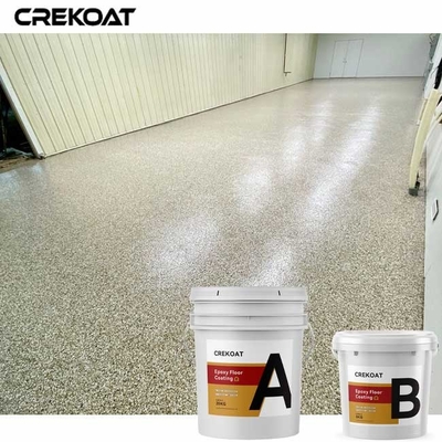 رنگ داخلی بدون VOC Chip Garage Floor سطح بهداشتی بافت مقاوم به لغزش