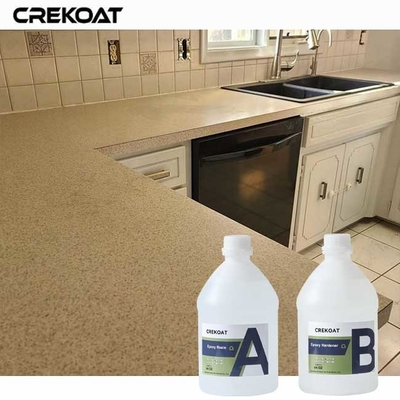 اپوکسی کم VOC شفاف برای میز کار دوام در برابر خراش و گرما